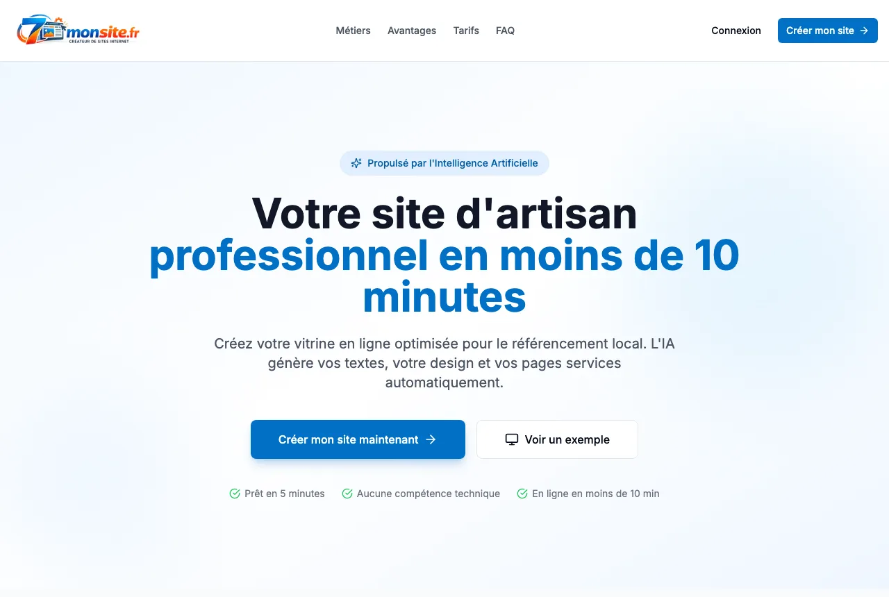 Aperçu de 7monsite.fr