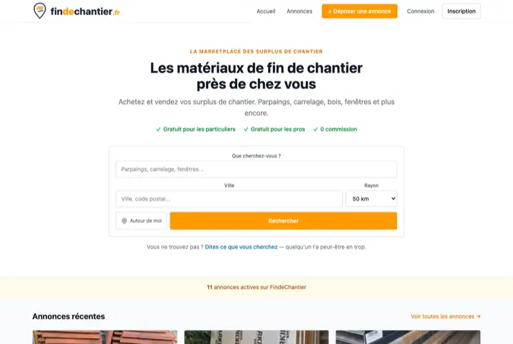 Site FindeChantier